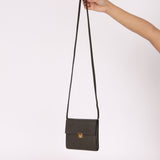Hermès 2020 Vert Maquis Epsom Clic Wallet on Strap GHW