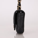 Chanel 21B Caviar Micro Flap Waist Bag