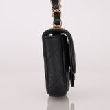 Chanel 21B Caviar Micro Flap Waist Bag