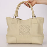 Loewe Butter Yellow Amazona Tote