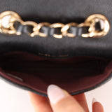 Chanel 21B Caviar Micro Flap Waist Bag