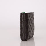 Bottega Veneta Fondant Dual Color Intrecciato Bi-fold Wallet