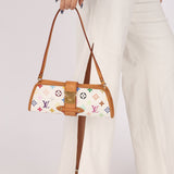 Limited Edition Louis Vuitton x Takashi Murakami Monogram Multicolor Shirley Pochette
