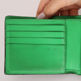 Bottega Veneta Fondant Dual Color Intrecciato Bi-fold Wallet