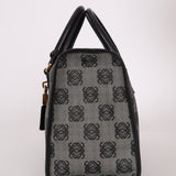 Loewe Coated Canvas Anagram Boston Bag