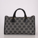 Loewe Coated Canvas Anagram Boston Bag