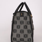 Loewe Coated Canvas Anagram Boston Bag
