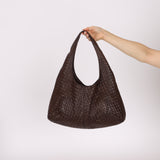 Bottega Veneta Chocolate Intrecciato Hobo