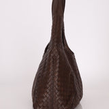 Bottega Veneta Chocolate Intrecciato Hobo