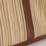 Hermès 2008 Ribbed Canvas Negonda Garden Party GM