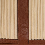 Hermès 2008 Ribbed Canvas Negonda Garden Party GM