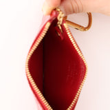 Louis Vuitton Red Vernis Key Pouch