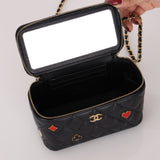 Chanel Lambskin Coco Casino Rectangular Vanity Bag