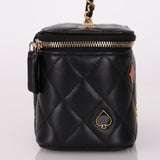 Chanel Lambskin Coco Casino Rectangular Vanity Bag