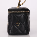 Chanel Lambskin Coco Casino Rectangular Vanity Bag