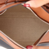 Loewe Small Craft Tan & Black Puzzle Bag