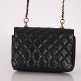 Chanel 2018 Knock on Wood Top Handle Mini Flap Bag