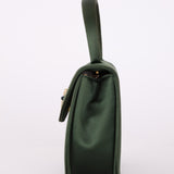 Gucci Satin Green Mini Top Handle