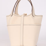 Hermes Cargo Picotin Lock Bag 18 GHW