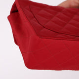 Rare Chanel Satin Red Mini Square Top Handle