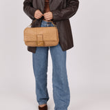 Fendi 1974 Zucca Embossed Baguette