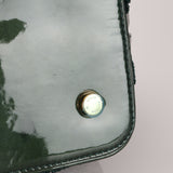 Limited Edition Louis Vuitton Emerald Patent Monogram Fascination Lockit Bag
