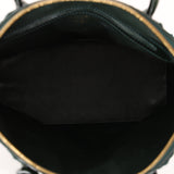 Limited Edition Louis Vuitton Emerald Patent Monogram Fascination Lockit Bag
