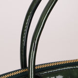 Limited Edition Louis Vuitton Emerald Patent Monogram Fascination Lockit Bag
