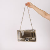 Chanel 2008 Transparent Heart Classic Flap