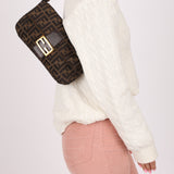 Rare Fendi Zucca Baguette GHW