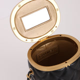 Chanel 2021 Lambskin Mini Crown Box Vanity