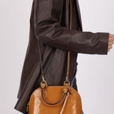 Louis Vuitton Rose Velours Vernis Alma BB