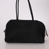 Prada Nylon Double Pocket Shoulder Bag