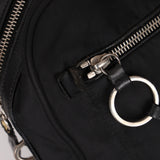 Prada Nylon Double Pocket Shoulder Bag