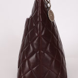 Chanel 2006 Bordeaux Caviar Timeless Medallion Zip Tote