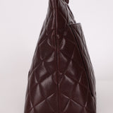 Chanel 2006 Bordeaux Caviar Timeless Medallion Zip Tote