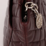 Chanel 2006 Bordeaux Caviar Timeless Medallion Zip Tote