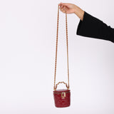 Chanel 2022 Patent Afternoon Tea Vanity Crossbody