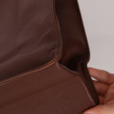 Chanel Chocolate Calfskin 24K GP Chunky Chain Tote