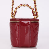 Chanel 2022 Patent Afternoon Tea Vanity Crossbody