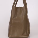 Chanel 2014 Taupe Calfskin Cerf Executive Medium Tote