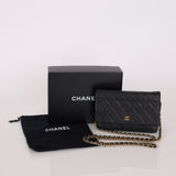 Chanel 2013 Caviar Wallet on Chain