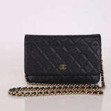 Chanel 2013 Caviar Wallet on Chain