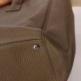 Chanel 2014 Taupe Calfskin Cerf Executive Medium Tote