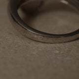 Van Cleef & Arpels 18K White Gold Diamond Mother of Pearl Vintage Alhambra Ring