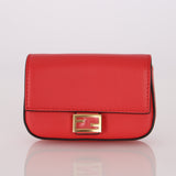Fendi Leather Nano Chain Baguette