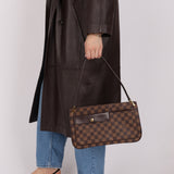 Louis Vuitton Damier Ebene Aubagne Shoulder Bag