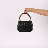 Gucci Bamboo Turnlock Mini Top Handle Crossbody