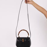 Gucci Bamboo Turnlock Mini Top Handle Crossbody