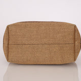 Celine Raffia Cabas Mini Tote